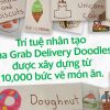 Delivery Doodles của Grab: Vẽ món nào, giao món nấy