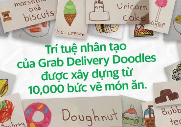 Delivery Doodles của Grab: Vẽ món nào, giao món nấy