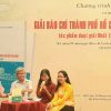 Ra Mắt Tập Sách  “Giải Thưởng Báo Chí Tp. Hồ Chí Minh Tác Phẩm Đoạt Giải Nhất (2015 – 2019)”