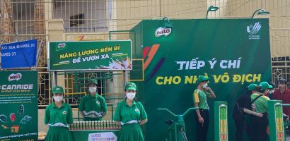 Nestlé MILO tiếp lửa SEA Games 31 với hơn 477.000 sản phẩm dinh dưỡng