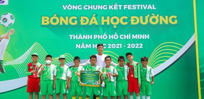 Hơn 150 đội bóng tham gia tranh tài tại Vòng chung kết Festival Bóng đá học đường TP.HCM năm học 2021-2022