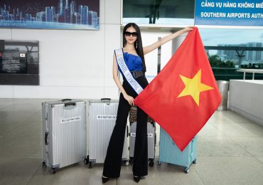 Bùi Quỳnh Hoa mặc giản dị, năng động lên đường sang Thái Lan thi Super Model International 2022