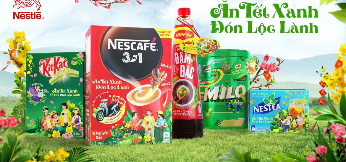 Nestlé Việt Nam cùng người tiêu dùng Việt “Ăn Tết Xanh – Đón Lộc Lành”