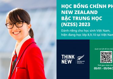 Tái khởi động học bổng chính phủ New Zealand bậc Trung học