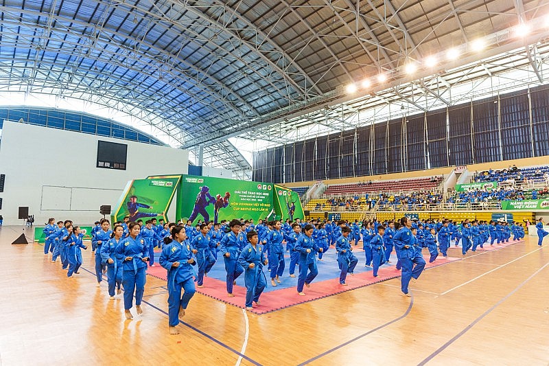 Giải Vovinam Việt Võ Đạo Cúp Nestlé MILO 2023 chào đón gần 2.000 vận động viên tham gia tranh tài