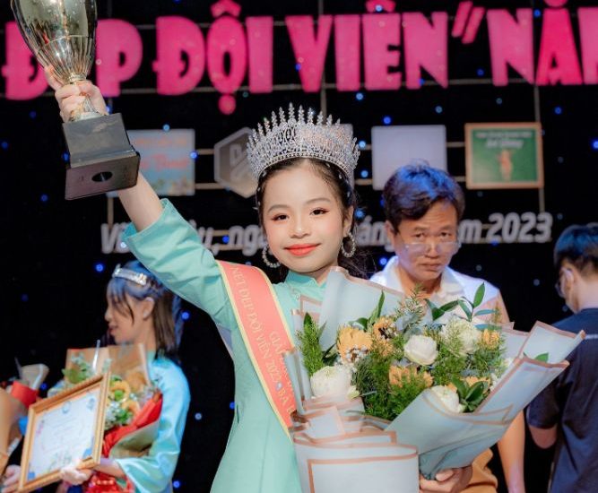 Mẫu nhí Đỗ Hoàng Thiên Nga đoạt giải đặc biệt cuộc thi Nét đẹp đội viên tỉnh Bà Rịa- Vũng Tàu