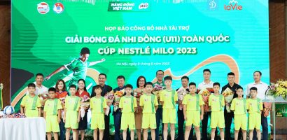 Nestlé MILO đồng hành cùng Giải Bóng đá Nhi đồng (U11) toàn quốc – Cúp Nestlé MILO 2023