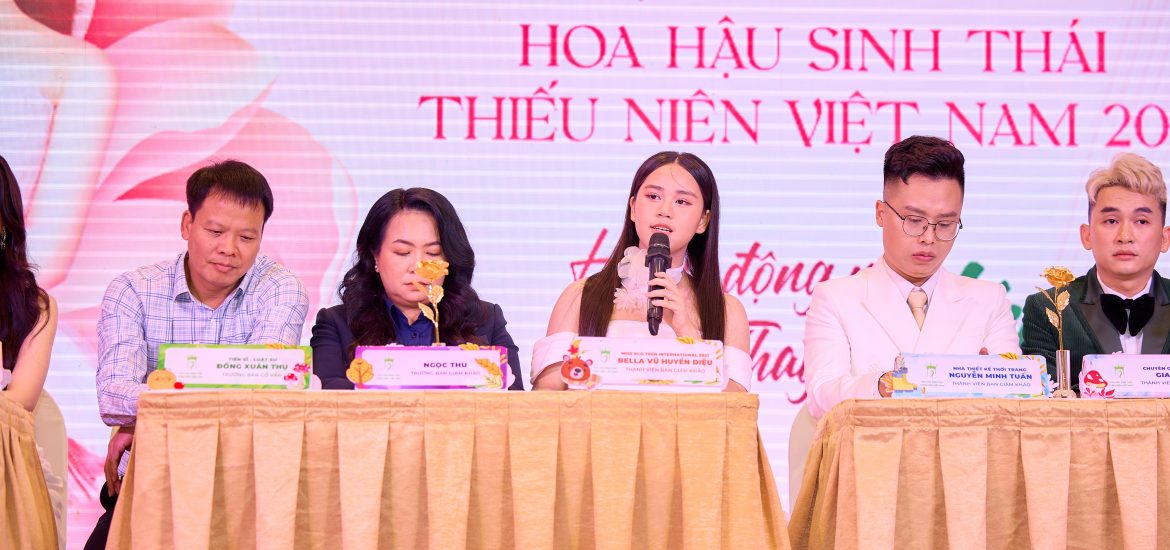 Công bố cuộc thi Hoa hậu Sinh thái Thiếu niên Việt Nam 2023