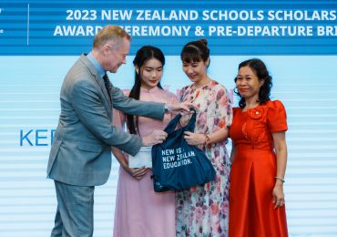 Lễ trao Học bổng Chính phủ New Zealand mở ra hành trình mới cho 15 học sinh tài năng Việt Nam