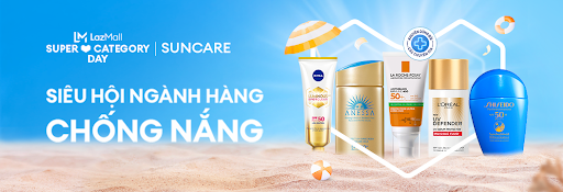 “Siêu hội ngành hàng” của LazMall sẽ tập trung vào các sản phẩm chống nắng