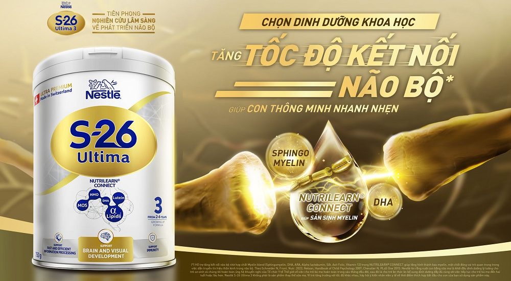 Nestlé Việt Nam chính thức giới thiệu sản phẩm Dinh dưỡng khoa học S-26 Ultima 3