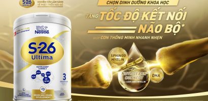 Nestlé Việt Nam chính thức giới thiệu sản phẩm Dinh dưỡng khoa học S-26 Ultima 3