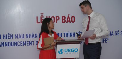 Hội Chữ Thập Đỏ Việt Nam và Quỹ Urgo của Pháp hợp tác triển khai chiến dịch hiến máu nhân đạo