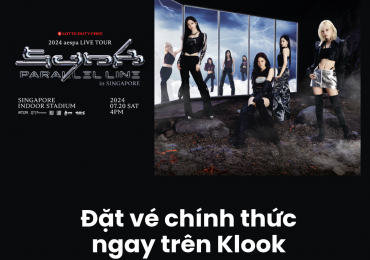 Klook trở thành đối tác trải nghiệm của concert “2024 aespa LIVE TOUR – SYNK”