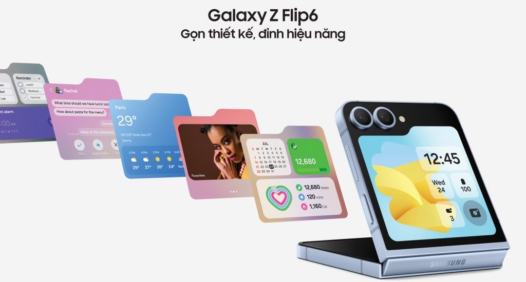 Samsung Galaxy Z Fold6 và Z Flip6 đưa Galaxy AI vươn tầm cao mới