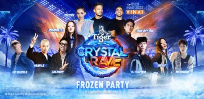 Tiger Crystal Rave “bật tiệc sảng khoái” cho hàng chục ngàn khán giả đúng dịp lễ 2/9 