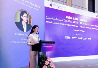 CEO IPPG phát biểu tại Diễn đàn doanh nhân nữ Việt Nam 2024