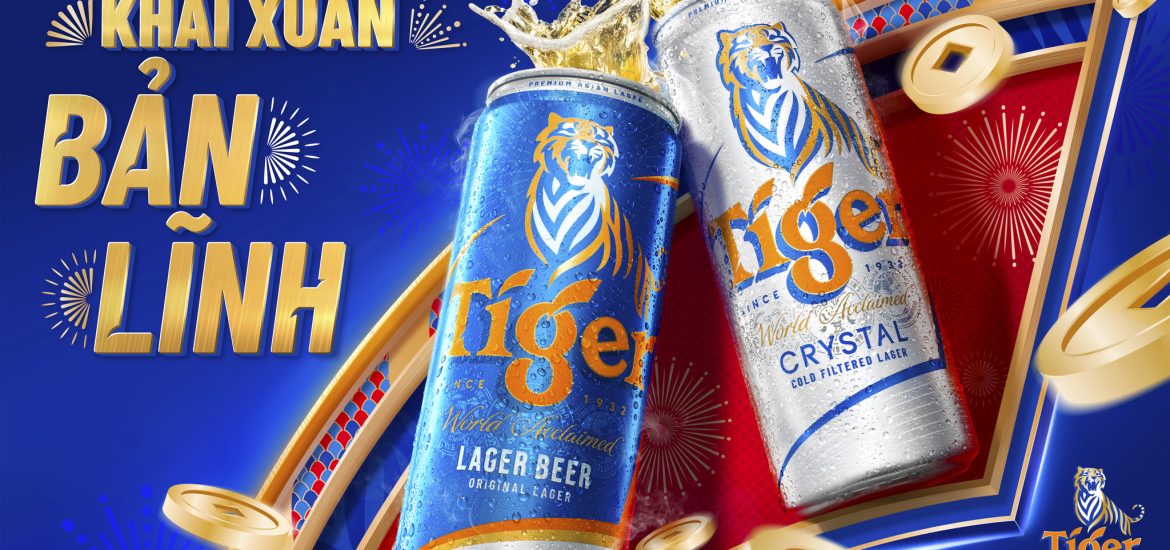 Tiger Beer ra mắt diện mạo và câu chuyện thương hiệu mới
