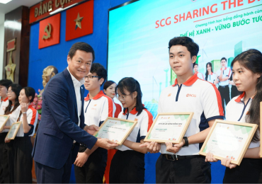 SCG thúc đẩy phát triển ESG cho thế hệ trẻ Việt Nam thông qua học bổng SCG Sharing the Dream