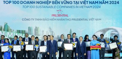 Prudential Việt Nam giữ vững vị thế doanh nghiệp bền vững và kinh doanh có trách nhiệm