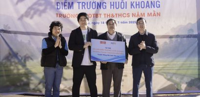 UNIQLO Việt Nam cùng Quỹ Hy Vọng khánh thành hai điểm trường mới và nhà tắm mới cho học sinh vùng cao