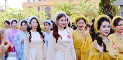 Hoa hậu Doanh nhân Việt Nam Toàn cầu 2025: Thí sinh thướt tha ngọc ngà giữa trời mây Tam Đảo