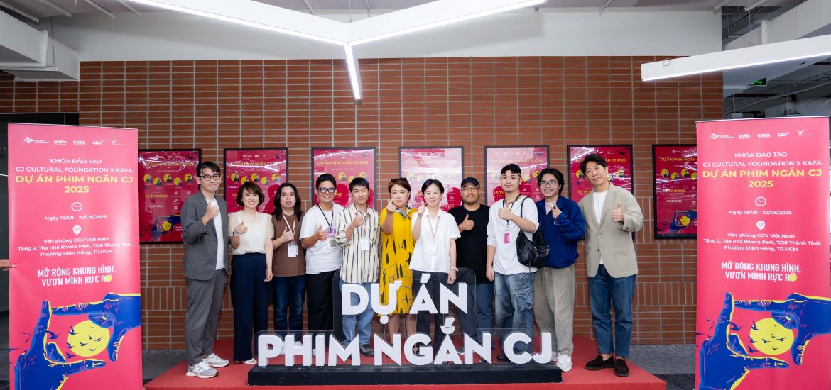 Top 5 Dự án phim ngắn CJ 2025 hoàn thiện kịch bản cùng chuyên gia Hàn Quốc