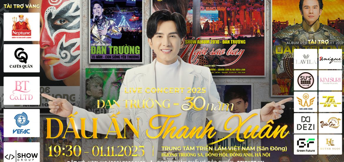 Đan Trường hé lộ dàn khách mời “khủng” trong live concert kỷ niệm 30 năm ca hát