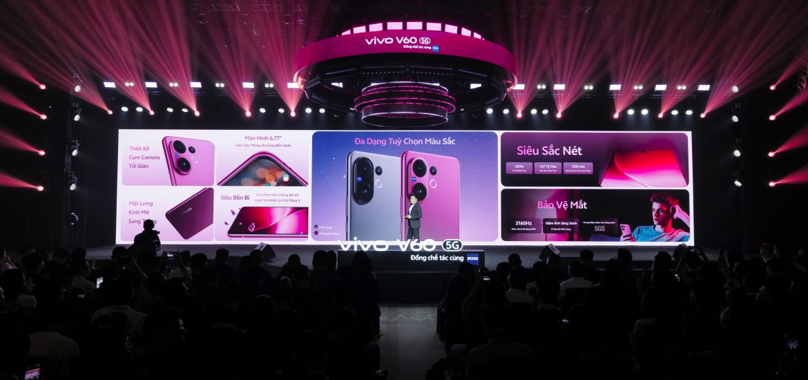 vivo Việt Nam chính thức ra mắt vivo V60 5G
