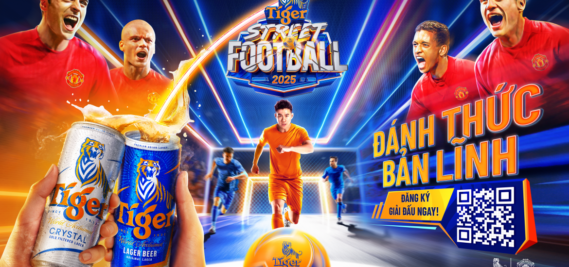 Giải đấu bóng đá đường phố Tiger Street Football 2025 chính thức khởi tranh: Nơi bản lĩnh và đam mê dẫn lối 