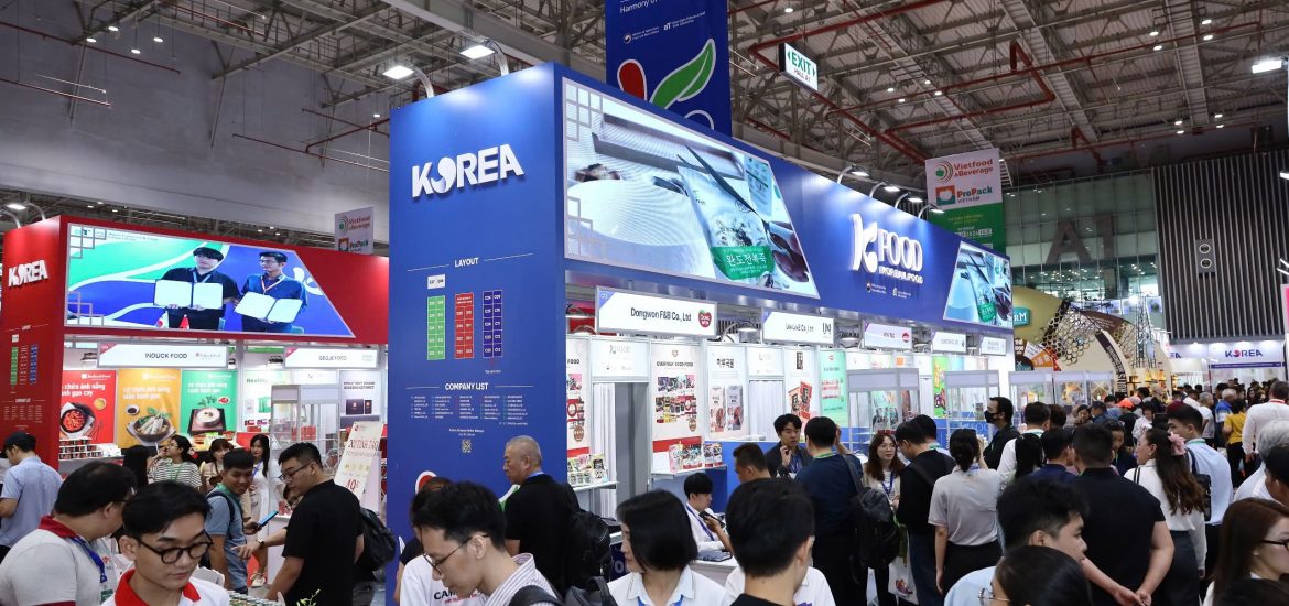 Khám phá sự giao thoa ẩm thực Việt – Hàn tại Triển lãm Quốc tế Vietfood & Beverage – Propack Vietnam 2025