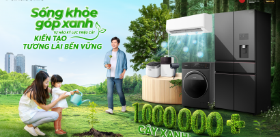 Panasonic viết tiếp hành trình tự hào kỷ lục triệu cây tới sứ mệnh kiến tạo tương lai bền vững
