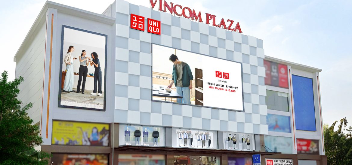 UNIQLO Chính Thức Khai Trương Cửa Hàng Thứ 30 Tại TTTM Vincom Plaza Lê Văn Việt Vào Ngày 10 Tháng 10