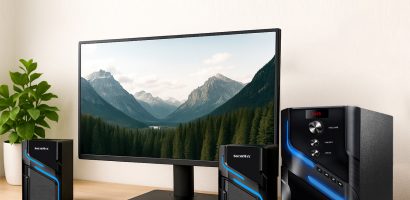 SoundMax A-838: Loa 2.1 gọn gàng, hiện đại, kết nối đa năng