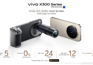 vivo X300 Series ra mắt tại Việt Nam: Bộ đôi vua camera ZEISS 200MP thiết lập tiêu chuẩn mới trong kỷ nhiếp ảnh di động 
