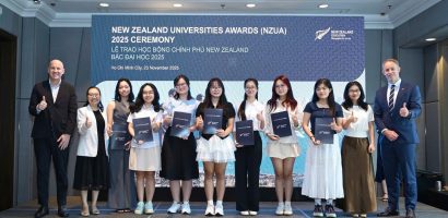 Vinh danh thế hệ đầu tiên của Học bổng Chính phủ New Zealand bậc Đại học – NZUA 2025