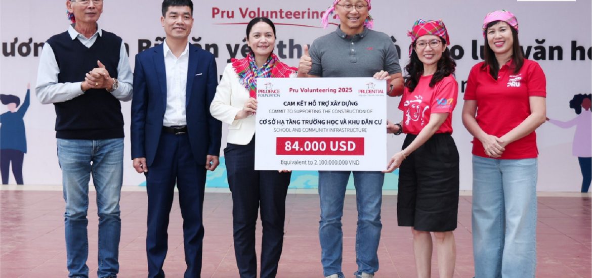 Khi yêu thương vượt mọi biên giới: Prudential Việt Nam viết tiếp hành trình 26 năm đồng hành cùng cộng đồngđồng