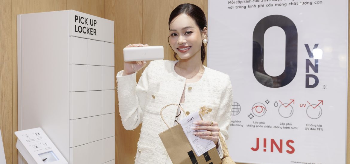 JINS khai trương đồng loạt hai cửa hàng mới tại TTTM AEON MALL vào ngày 22/11