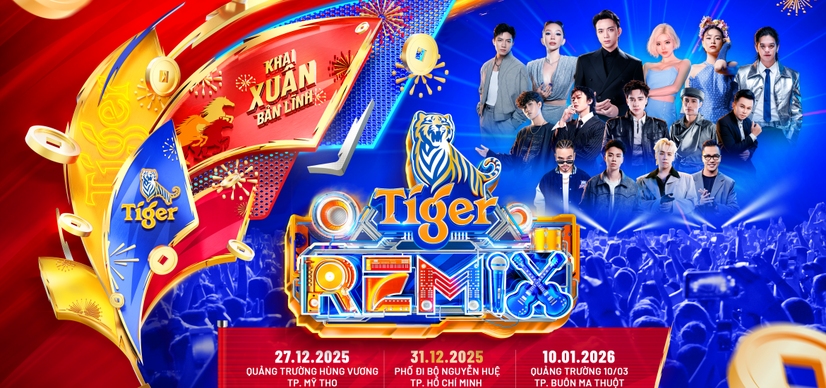 Tiger Remix 2026: Trải nghiệm Săn Lộc Bản Lĩnh lần đầu xuất hiện, mở ra năm mới đầy khí thế