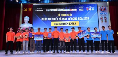 267 sinh viên kỹ thuật miền Nam thiết kế hệ thống Pick & Place tự động theo tiêu chuẩn công nghiệp toàn cầu