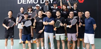 Trà Ngọc Hằng thể hiện vẻ đẹp khỏe khoắn trên sân pickleball