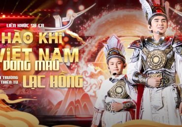 Tri ân cội nguồn dịp Giỗ Tổ 10/3: Đan Trường tái hiện sân khấu kỵ binh hoành tráng cùng con trai Thiên Từ