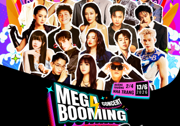 Châu LE đưa Mega Booming đến Nha Trang, quy tụ 18 nghệ sĩ trong đại nhạc hội miễn phí