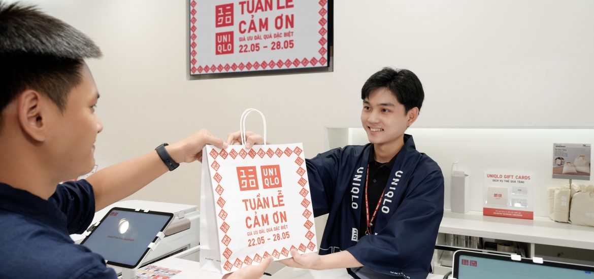UNIQLO Công Bố Loạt Ưu Đãi Trong Tuần Lễ Cảm Ơn (22 – 28/05) Và Cập Nhật Những Hoạt Động Cộng Đồng Ý Nghĩa