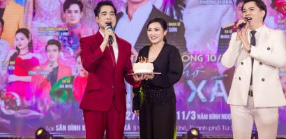 Ngọc Sơn tổ chức sinh nhật cho Phương Thanh ngay trên sân khấu Bắc Ninh