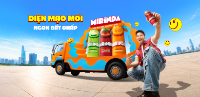 Mirinda thay đổi bộ nhận diện thương hiệu mới: Táo bạo hơn, trẻ trung hơn, tiếp nối sứ mệnh lan tỏa niềm vui và nụ cười
