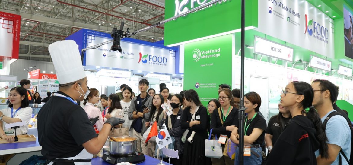 K-Food tăng tốc chinh phục thị trường Việt Nam tại Vietfood & Beverage – Propack Vietnam 2026