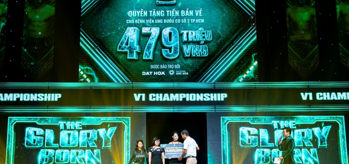 V1 Championship khép lại đầy mãn nhãn, hơn 479 triệu được trao cho bệnh nhân ung bướu