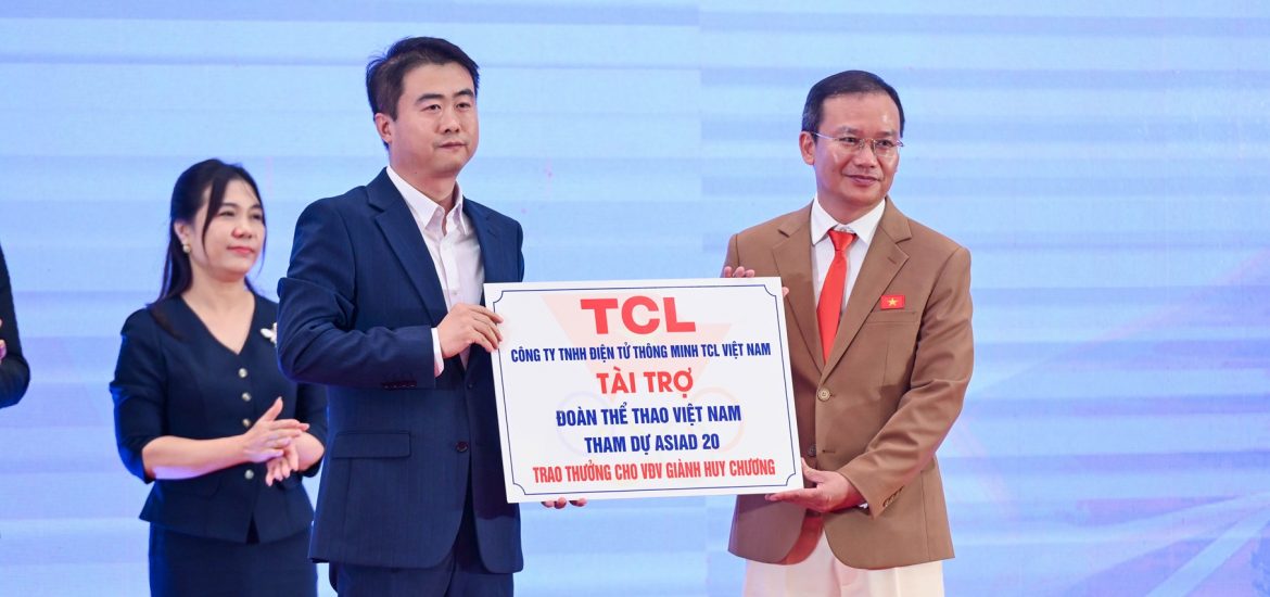 TCL đồng hành cùng Đoàn Thể thao Việt Nam tại ASIAD 2026: Sắc nét từng hành trình vươn tới vinh quang