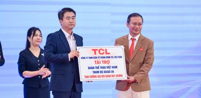 TCL đồng hành cùng Đoàn Thể thao Việt Nam tại ASIAD 2026: Sắc nét từng hành trình vươn tới vinh quang
